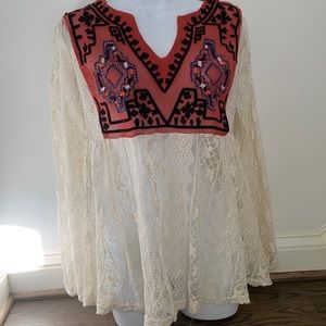 Altar’d State Bohemian Lace Blouse